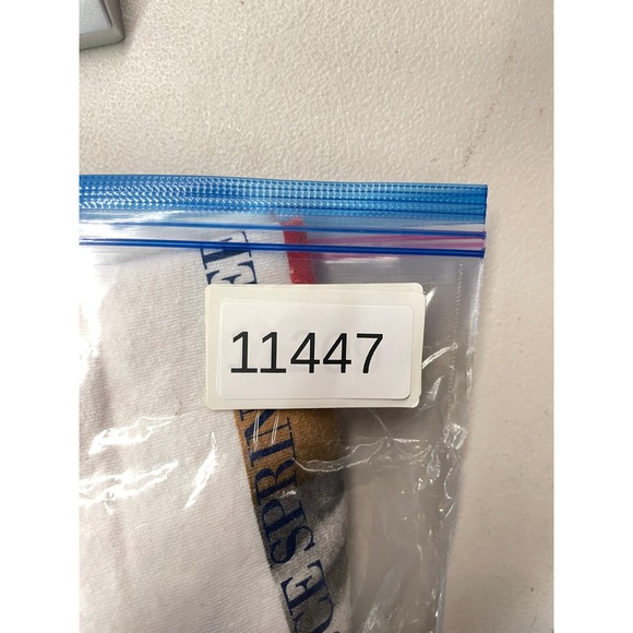 Bruce Springsteen Born in USA Graphic T Shirt Concert Band Tee White Men's XL - Picture 7 of 7